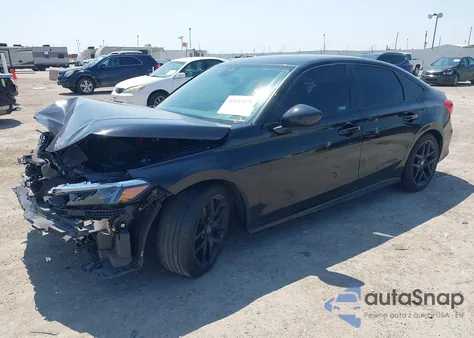 2022 Honda Civic Sport z USA, uszkodzony, nr VIN 2HGFE2F52NH603725